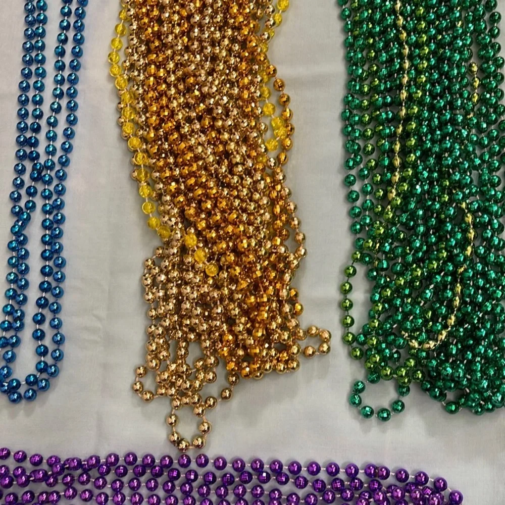 Mardi Gras Beads (40+ strands) - Picture 3 of 6